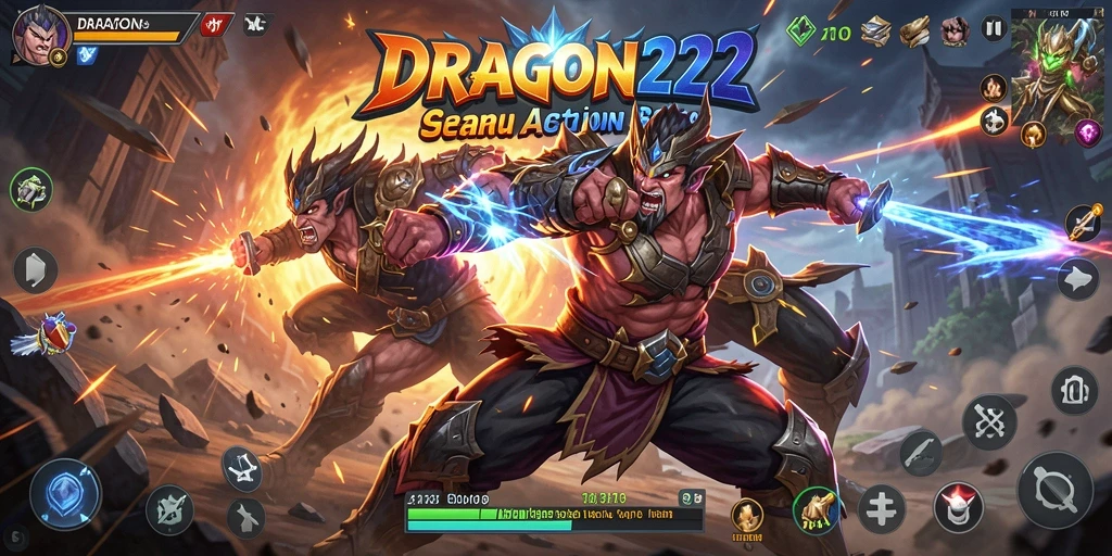 Tampilan gameplay DRAGON222 yang penuh aksi dan seru.
